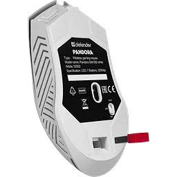 Миша бездротова Defender Pandora GM-502 LED White (52502) - мініатюра 3