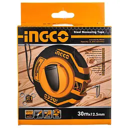 Рулетка Ingco Industrial Profi 30 м х 12.5 мм (HSMT8430) - мініатюра 6