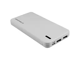 Зовнішній акумулятор (Power Bank) Grunhelm 10000mAh White (GP-10W) - мініатюра 2