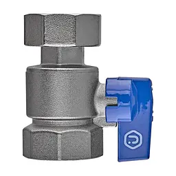 Кран кульовий Europrouct EP.610 - 1''FF Гг з накидною гайкою, прямий EP6217 - мініатюра 2