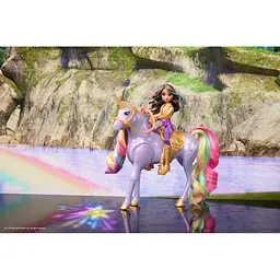 Набір з ляльки та єдинорога Unicorn Academy Софія та Дика Зірка зі світловими ефектами (SM23210/6067325) - мініатюра 6