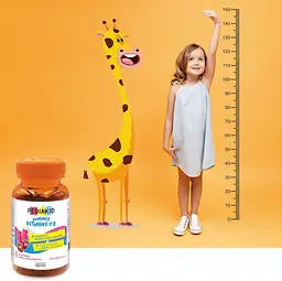 Ведмежуйки Pediakid Gommes Vitamine D3, 60 жувальних мармеладок - мініатюра 5