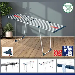 Сушарка для білизни підлогова Casa Si CasaFlex 20 White (CS92179B04) - мініатюра 5