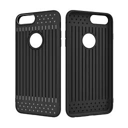 Чохол накладка Primo Shell TPU для Apple iPhone 7 Plus / iPhone 8 Plus Black - мініатюра 3