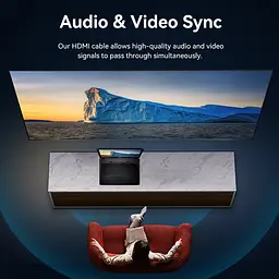 Кабель HDMI M - M, 20.0 м, V2.0 4K 30Гц обплетення Vention - мініатюра 7