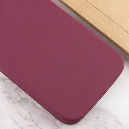 Чохол Silk Full Protective (AA) NO LOGO для Apple iPhone XS Max (6.5") Бордовий / Plum - мініатюра 3
