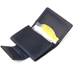 Шкіряна візитниця GRANDE PELLE 7х10х1.5 см acs0018797 - мініатюра 4
