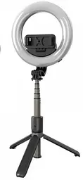 Монопод штатив для селфі Bluetooth з LED підсвічуванням Selfie stick L07 на 3 режими з пультом (7332)