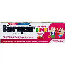 Дитяча зубна паста Biorepair Веселе мишеня 50 ml Cуниця (8017331097120)