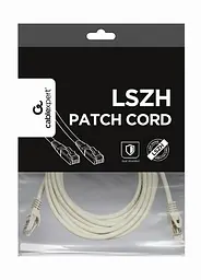 Патч-корд Cablexpert UTP 5Е White 5 м (PP6A-LSZHCU-W-5M) - мініатюра 2