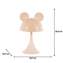 Світильник-нічник Kite LED з акумулятором Simple Mouse персиковий (K25-317-2-4) - мініатюра 5