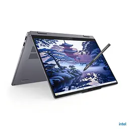 Ноутбук 2в1 Lenovo IdeaPad 5 14IAL10 Intel Core Ultra 7 255H 24M Cache, до 5, 10 ГГц 14 WUXGA OLED Touch, 24GB LPDDR5X, 1TB SSD, Intel Arc 140T, сірий - мініатюра 8