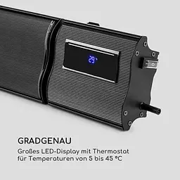 Інфрачервоний обігрівач Blumfeldt Cosmic Beam Plus 2400 Вт (10031977) - мініатюра 9