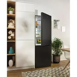 Холодильник Gorenje з нижн. мороз. камерою 185х60х60 см 2 двері 204(96) л А++ NoFrost+ LED дисплей чорний - мініатюра 10