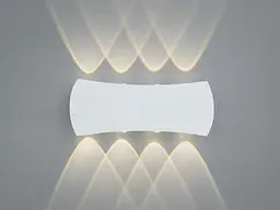 Сучасний фасадний світильник для вулиці Diasha DFB-8623-8WH білий LED IP67 21 см - мініатюра 4