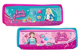 Пенал на 2 блискавки Kidis, Candy Princess, принцеси (В асортименті) - мініатюра 2