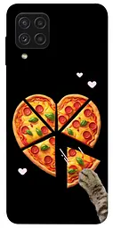 Чохол Demsky Pizza Love Cat для Samsung Galaxy A22 4G