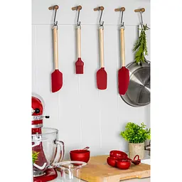 Лопатка для тіста KitchenAid Coreline червона (KQR731OHERE) - мініатюра 6