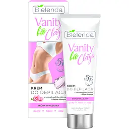 Крем для депіляції Bielenda Vanity Clays Bio з рожевою глиною 100 мл  - мініатюра 2