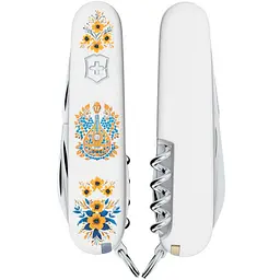 Ніж Victorinox Spartan Ukraine 91мм 12функ біл Українські мотиви - мініатюра 2