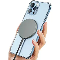 Бездротовий зарядний пристрій Wiwu M14 MagSafe Charger 15W Transparent [96050] - мініатюра 3