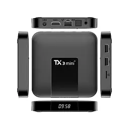 Смарт ТВ-приставка Tanix TX3 mini+ 4/32GB Android (TBT30432B 4463) Чорна - мініатюра 4