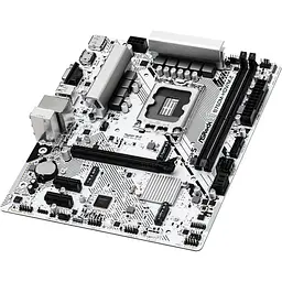 Материнська плата ASRock B760M-HDV/M.2 (1700/B760, 2xDDR5, 1xPCIex16, 4xSATA, 2xM.2, 2.5GLan, 7.1ch, mATX) - мініатюра 3