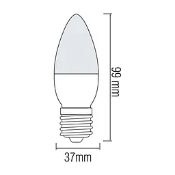 Лампочка Horoz ULTRA SMD LED 6W 4200K E27 480Lm (YT15275) - мініатюра 2