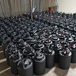 Побутовий гібридний електричний газовий гвинтовий автоклав для консервації ОВ-У-24 на 24 банки (0.5 л)/ 10 банок (1 л) Харків 88653 - мініатюра 9