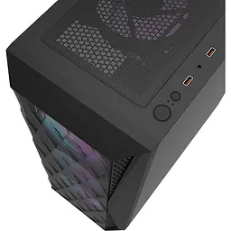 Корпус Darkflash DK352 BLACK ATX 4x120 ARGB Fans (DK352 BLACK) Без БП Б/в - мініатюра 5