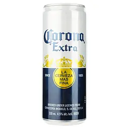 Пиво Corona Extra светлое слим 4.5% 0.33 л ж/б