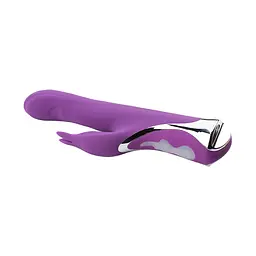 Вібратор-кролик Intimate Melody Missile 23.5 см фіолетовий - мініатюра 3