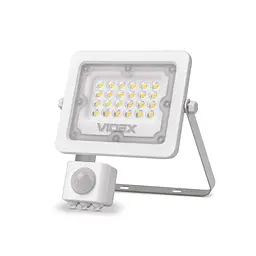 Прожектор Videx LED F2e 10W 900Lm 5000K 220V з датчиком руху та освітленості (VLE-F2e-105W-S) - мініатюра 2