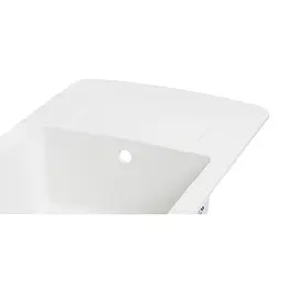 Кухонна мийка Lidz 770x490/200 WHI-01 (LIDZWHI01770490200) - мініатюра 5