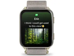 Смарт-годинник Garmin Venu X1 Soft Gold Titanium and French Grey Nylon (010-02980-33/08) - мініатюра 6