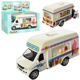 Колекційна модель вантажівки "Ice-Cream Truck" Kinsmart (KS5253W)