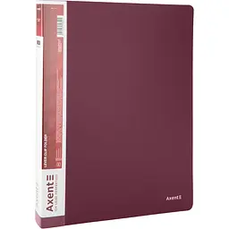 Папка-швидкозшивач Axent А4 бордова (1304-04-A) - мініатюра 2