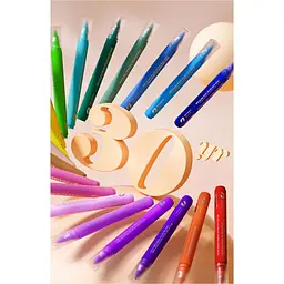 Фломастери Guangbo Storage Acrylic Marker H02276 24 Colors [118603] - мініатюра 3