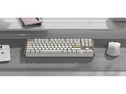 Клавіатура Keychron K8 HE Special Edition Magnetic Wood White (K8H-Q1) - мініатюра 2
