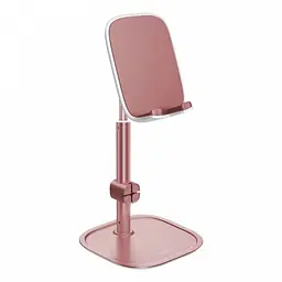 Настільний тримач для телефона Baseus literary youth desktop bracket (Telecopic) Rose gold SUWY-A0R