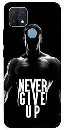 Чохол Demsky Never give up для Oppo A15s / A15
