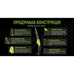 Ножівка садова Alloid складана 180 мм (FS-7180) - мініатюра 5