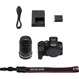 Бездзеркальний фотоапарат Canon EOS R10 Kit RF-S 18-150mm f3.5-6.3 IS STM (5331C048) UA [89045] - мініатюра 11