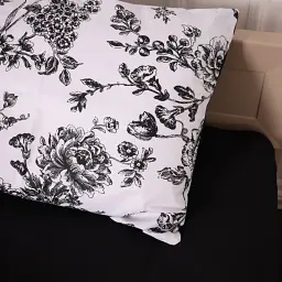 Підковдра MirSon Бязь 17-4840 Deborah  110 x 140 см чорно-біла (2200009579332) - мініатюра 4