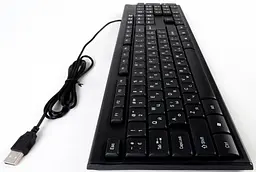 Клавіатура COBRA OK-102 Ukr Black USB