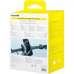 Тримач для смартфона Baseus PrimeTrip Series Black (C40569000121-00) [134776] - мініатюра 8