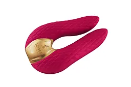 Вібратор для клітора Shunga Aiko Raspberry, гнучкі кінчики - мініатюра 2