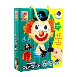 Настільна магнітна гра "Фейсики" VT3702-15