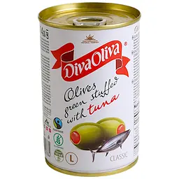 Оливки з тунцем Diva Oliva 300 г - мініатюра 2