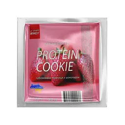Протеїнове Печиво Protein Cookie - 60г Полуниця